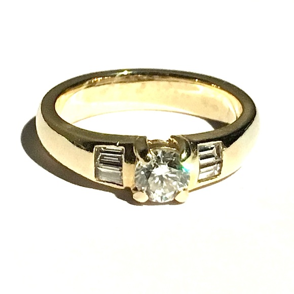 Seidengang Jewelry - Seidengang 18K Solid Yellow Gold Diamond Vintage Designer Ring